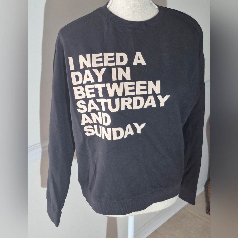 ZARA TRAFALUC Graphic LIGHTWEIGHT Sweatshirt